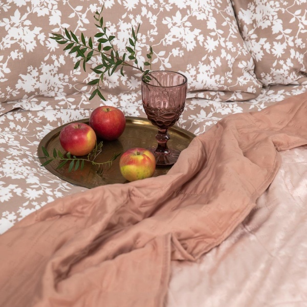  PROVANCE Покрывало бархатное двустороннее 180х200см, 100% полиэстер, 2 цвета 486-091