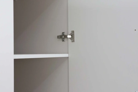 "НИКОЛЬ-23" шкаф 3-х ств.(ФУР) (КОМПЛЕКТ ИЗДЕЛИЯ) (Кашемир / Сатиновое золото)