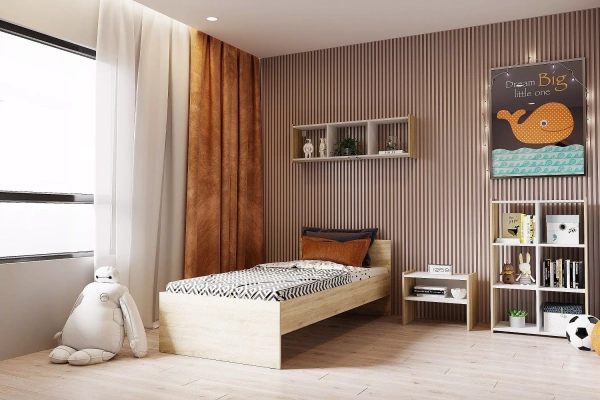 НМ 011.53-01 Кровать ( "Симпл", Дуб Сонома)