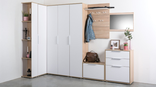 Куба Комод 13.113 (Дуб сонома Белый премиум)