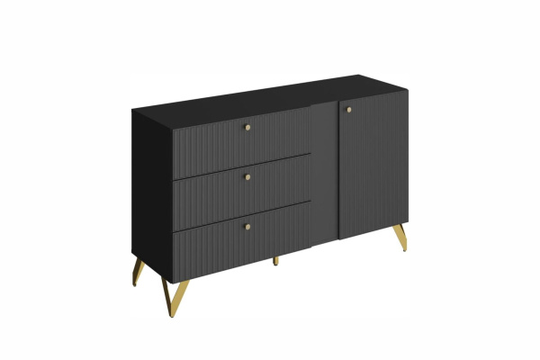 RENO комод КД-3 Чёрный