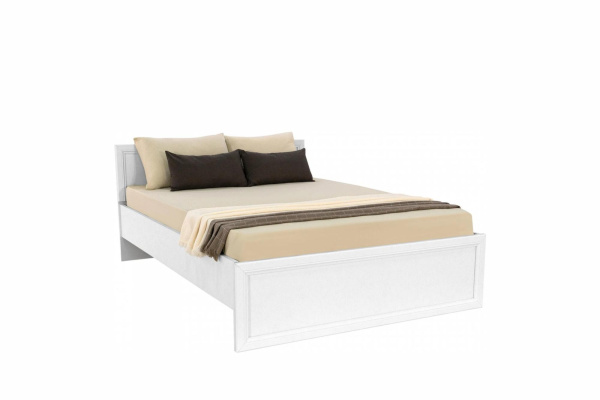 Кровать Классика 1600(белый)