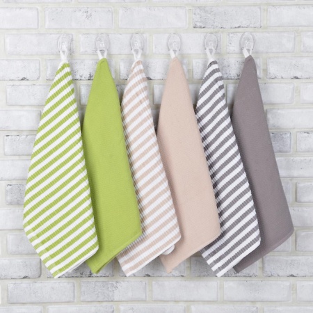 PROVANCE Гармония Полотенце кухонное махровое, 100% хлопок, 40х60см, 420гр/м, 6 дизайнов 434-105