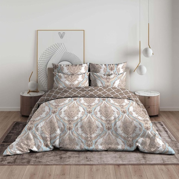 КПБ Василиса '20 1,5 203/220 бязь наб 50х70 9605/1 (по 6)