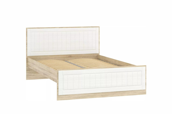 НМ 040.34-01 О (1400) Кровать ("Оливия", Белое дерево, Дуб Сонома)