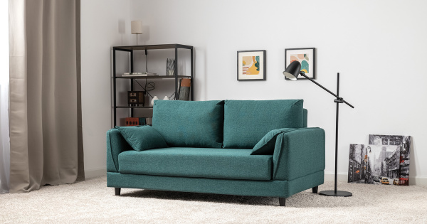 Диван - кровать Макс (Арт. ТД 287 Анри 19 (изумрудный))