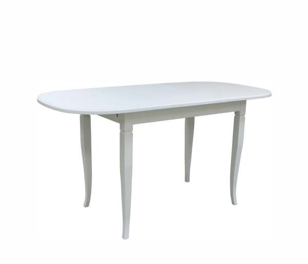 Cтол ЛИОН-БМ 80*120/165 гладкий бел/бел. ВС/460