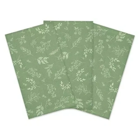 Набор декоративных полотенце 35х60 Радушная хозяйка   (3 шт) Ботаника грин