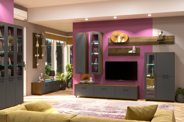 Гостиная "Грейс" Комплектация 7