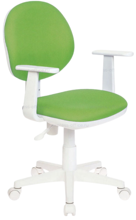 Кресло детское Бюрократ CH-W356АXSN 15-118 (салатовый) 590.00х585.00х280.00