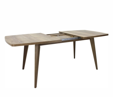 Стол БЕРГАМО 90х160/201 дуб олово/дуб олово ВС/433