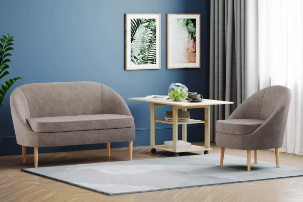 Кресло "Комо" 1кр СК (Вивальди 5)