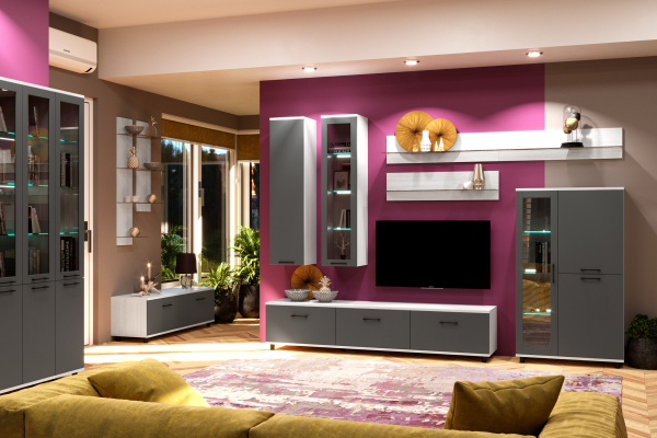 Гостиная "Грейс" Комплектация 7