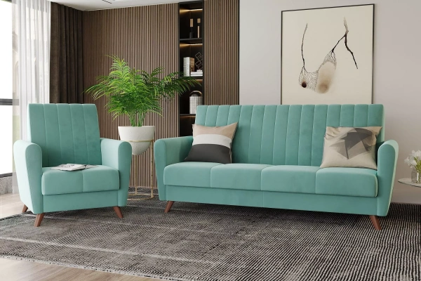 Кресло 1Кр "Монако" (Ультра Минт)