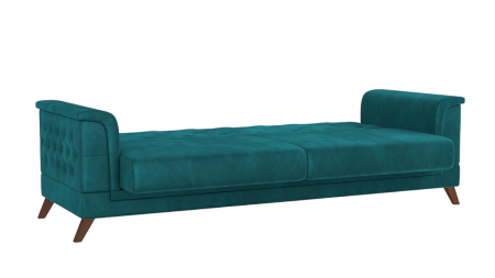 Диван - кровать "Амарант" (велюр тенерифе изумруд)