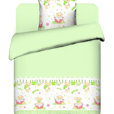 КПБ Василек беби 203/150 бязь наб 40х60 РБ 3975