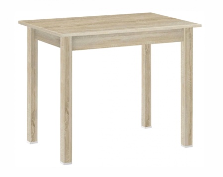 Стол обеденный (прямая нога) 600х900(дуб сонома, дуб сонома)