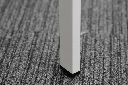 Имаго-С Стол прямой СП-3S Белый/Белый полуматовый 1400*720*755