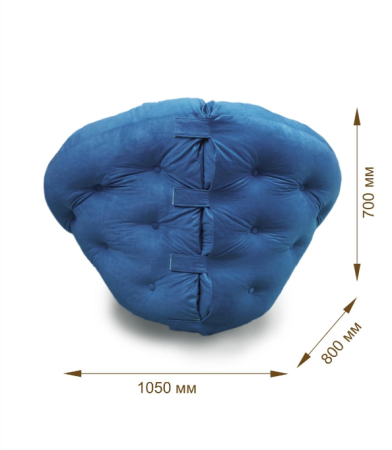 Кресло для отдыха "Форест" вар 1 (жаккард тесла деним)