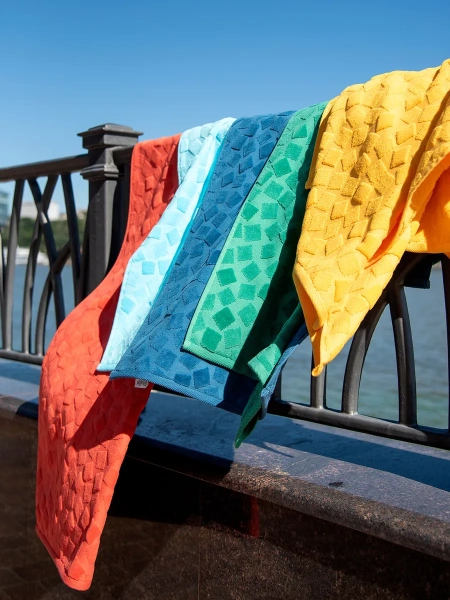 ПЦС-3501-4476 Полотенце 70*130 х/б с-1Piccolo mosaico цв.14-1064