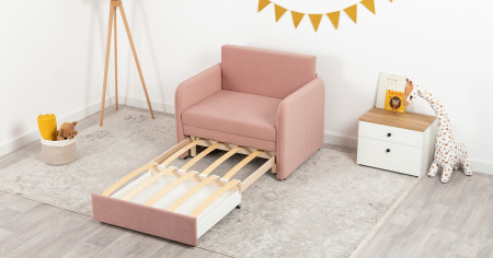 Кресло - кровать Юта (85) (Арт. ТК 522 Вивальди 27 (пастельный коралловый), Вивальди 27 (пастельный