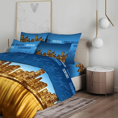 КПБ Василиса 1,5 203/220 бязь наб 70х70 РБ СЦ 3698