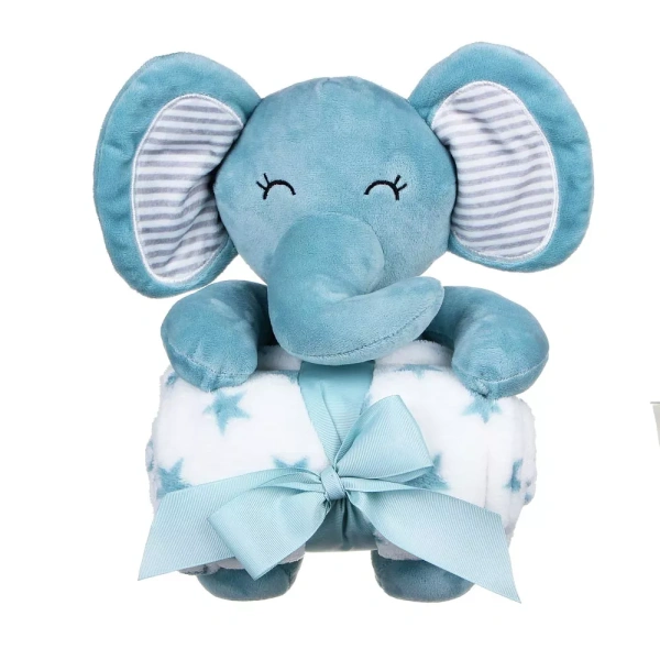 PROVANCE Мятный Латте Плед в комплекте с сувениром 90х75см, 240гр/м, 100% полиэстер, 3 дизайна 488-0