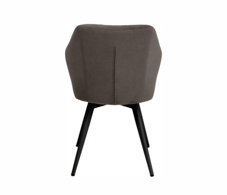 Стул Бьянка опора 360F40 поворотный (черный) (Т173-капучино)