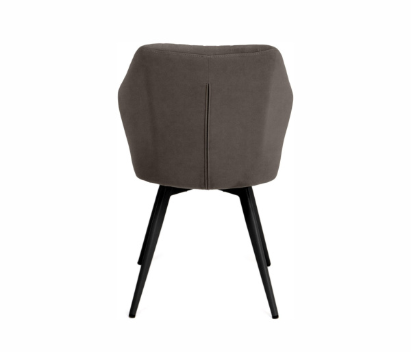 Стул Бьянка опора 360F40 поворотный (черный) (Т173-капучино)