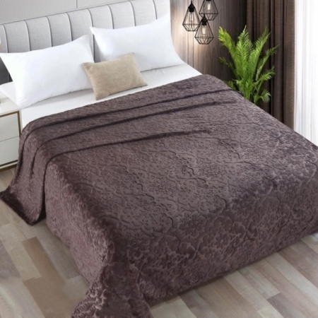 Плед Велсофт 1,5 мод. 964 (ШОКОЛАД)