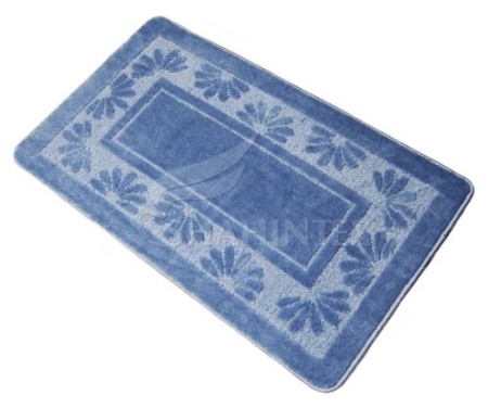 Коврик д/в SHAHINTEX РР 60х100 003 голубой 11