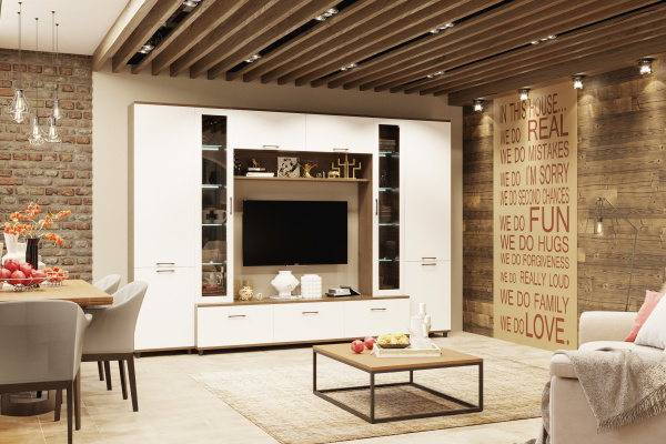 Гостиная "Грейс" Комплектация 3