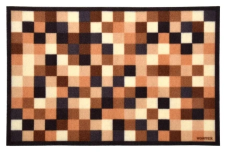 Коврик влаговпитывающий "Samba" 40*60 см. "Мозаика", 'VORTEX" /15