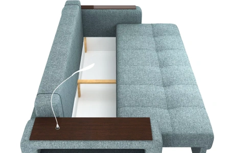 Диван-кровать "SMART" Б3-3т-Б4 СК (Sherlock 975)