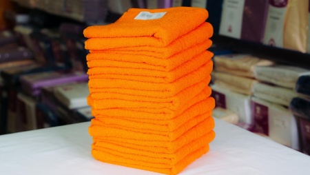 Полотенце махр. гл/кр. ( 70*140 ) Ж1-70140.2770.375 ( сорт 1, 303) оранж