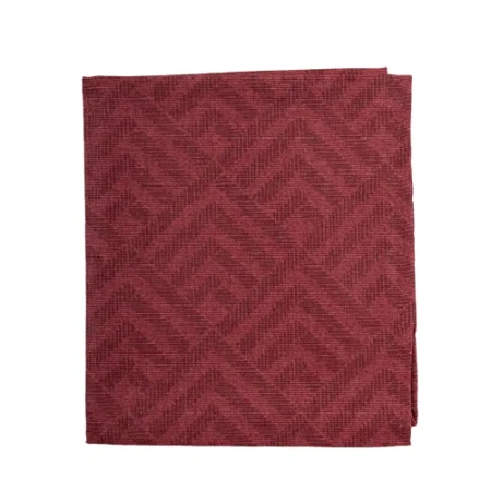 Полотенце декоративное 35х60 "Радушная хозяйка (Традиция)" (Ромбы бордо)