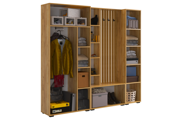 Прихожая "Бери К9" (2000х350х1826)