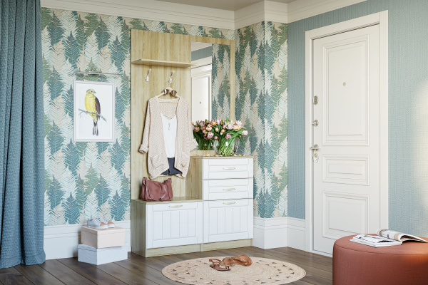 НМ 040.59 Х Вешалка ("Оливия", Дуб Сонома)