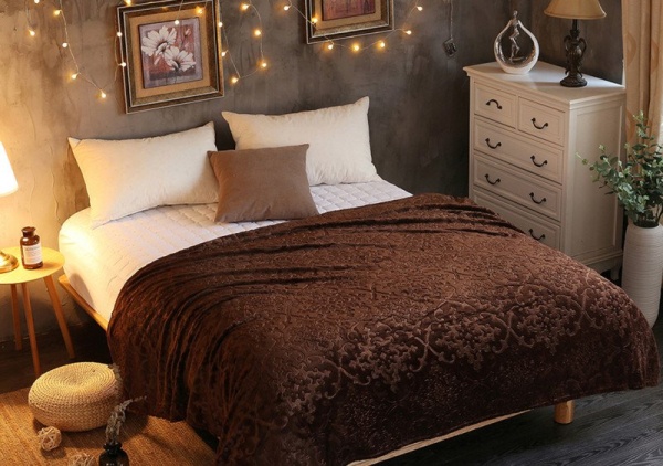 Плед Велсофт Евро 963 (ШОКОЛАД)