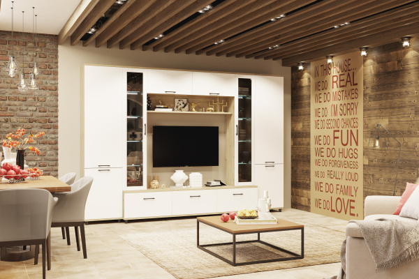 Гостиная "Грейс" Комплектация 3