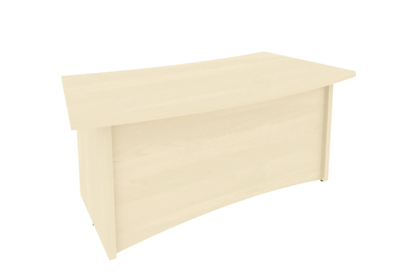 First Стол руководителя криволинейный KSR-2 Клен 1800*940*765