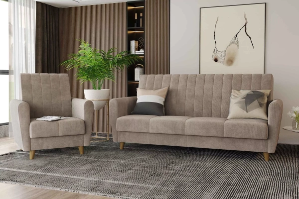 Диван-кровать Монако 3т (Вивальди 5)