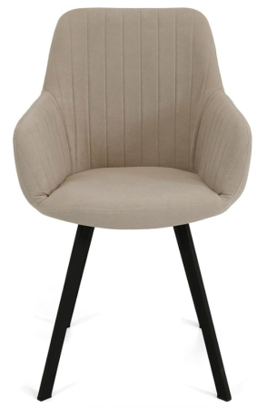 Стул Кампари отстрочка опора R32 (черный) (T-170-бежевый)