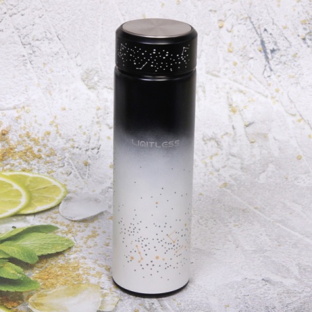 Термос металлический 500 мл "Звездное небо" светящийся в темноте 896-021