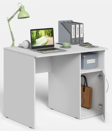 Стол компьютерный CD.1059 Белый 1000х600х750 COMP