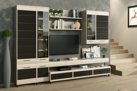 Гостиная "Камелия" Комплектация 2