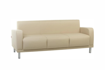 Диван 3-х местный Марко Экокожа Экотекс 3028 (бежевая) 1930 x 730 x 760 