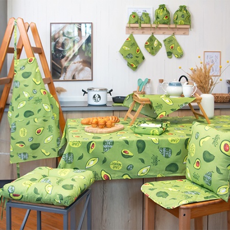 Полотенце декоративное 35х60 "Радушная хозяйка (Традиция)" (Авокадо)