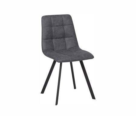 Стул БЛИЦ муар. чер/серый