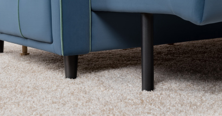 Диван - кровать Черри Н (ТД 285 IRIDA 07 (синий), Эвита пистачио (ментоловый)